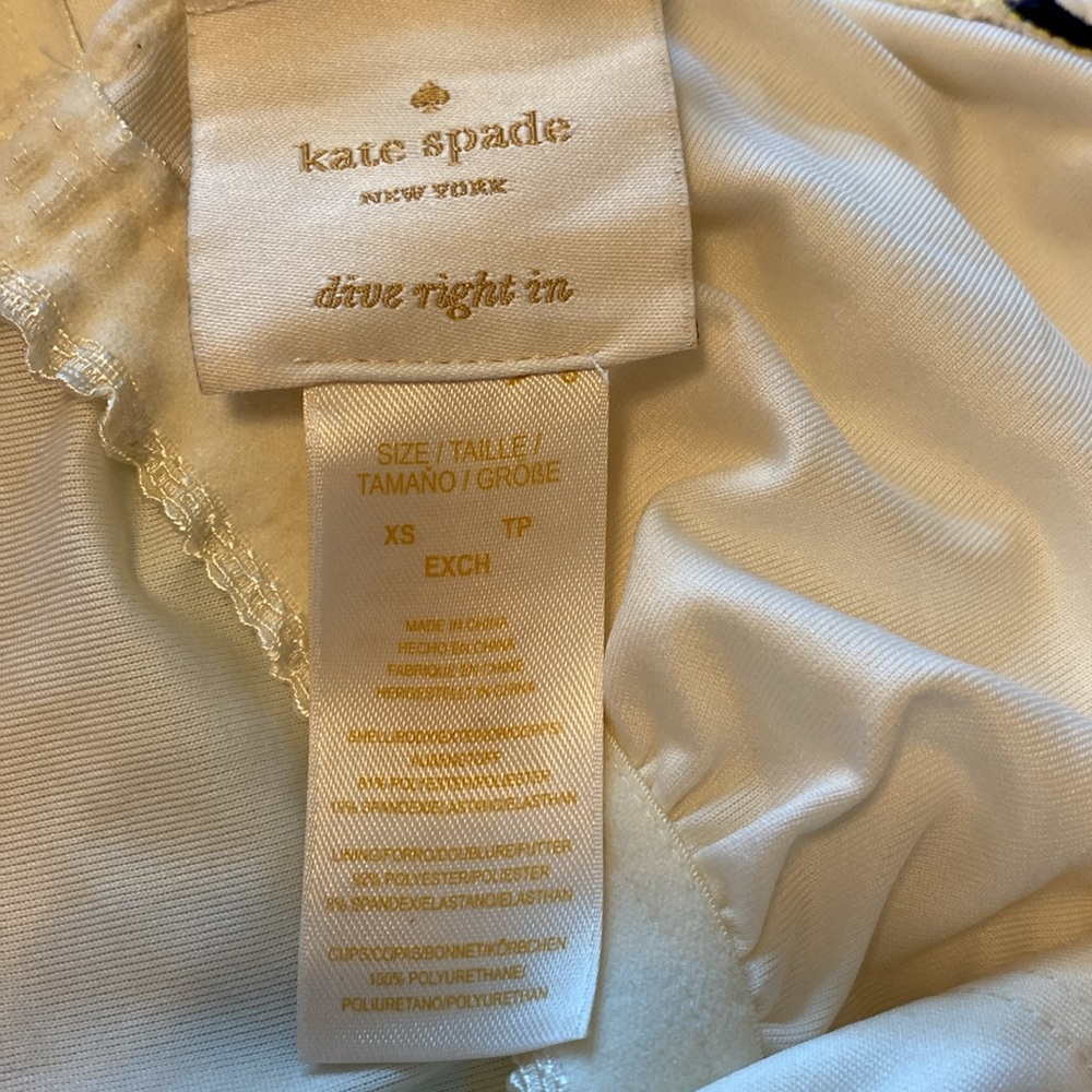Kate Spade strapless striped one- piece swimsuit - Picture 5 of 6